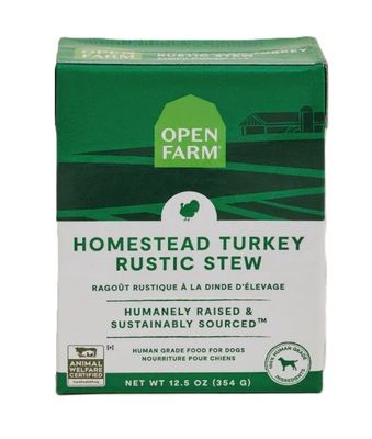 OPEN FARM Homestead Turkey Rustic Stew for Dogs