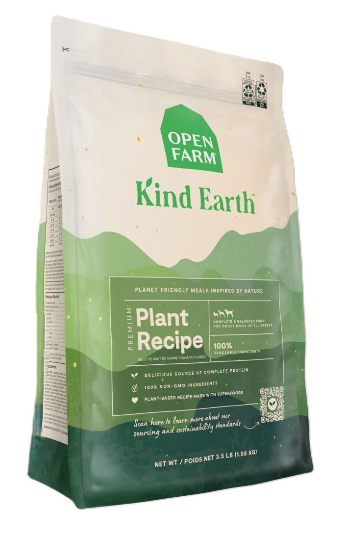 OPEN FARM Kind Earth Plant Based Recipe 3.5lb