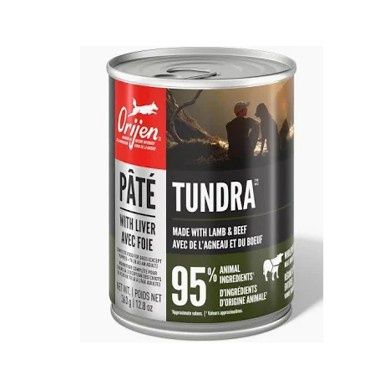ORIJEN Tundra Lamb &amp; Beef Pate Wet Dog Food 363g