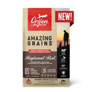 ORIJEN Amazing Grains Regional Red 9.7kg