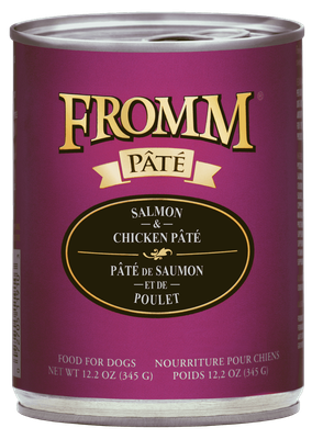 Fromm Salmon &amp; Chicken Pâté Wet Dog Food