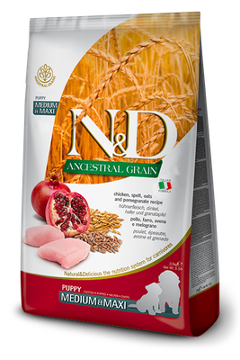 FARMINA Ancestral Grain Chicken Pomegranate Med/Maxi Puppy 12kg