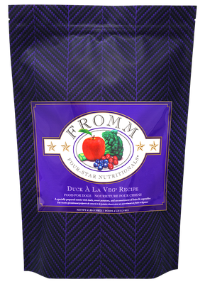 Fromm 4 Star w/ Grains Duck À La Veg Recipe 4lb