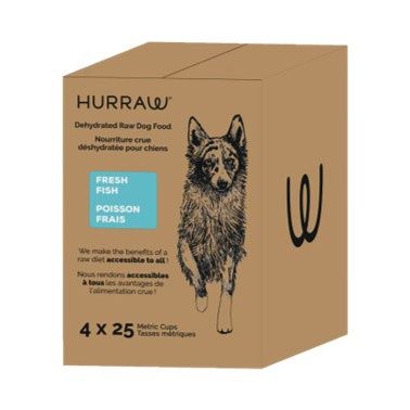 Hurraw Fresh Fish Dehydrated Raw Food, Size: 10kg Case