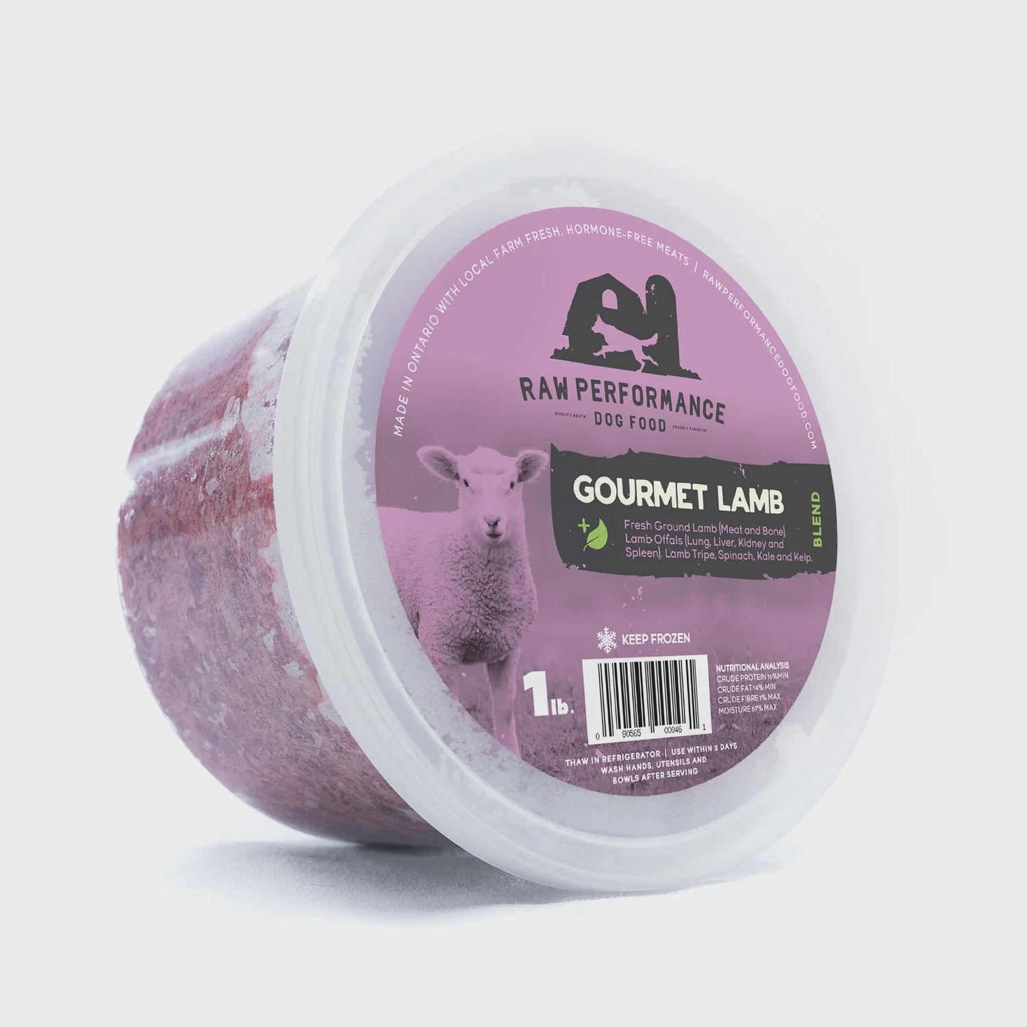 RAW PERFORMANCE - Gourmet Lamb (1lb)