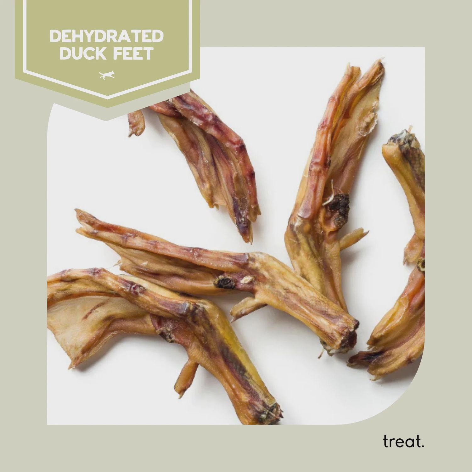 RAW PERFORMANCE - Dehydrated Duck Feet 200g