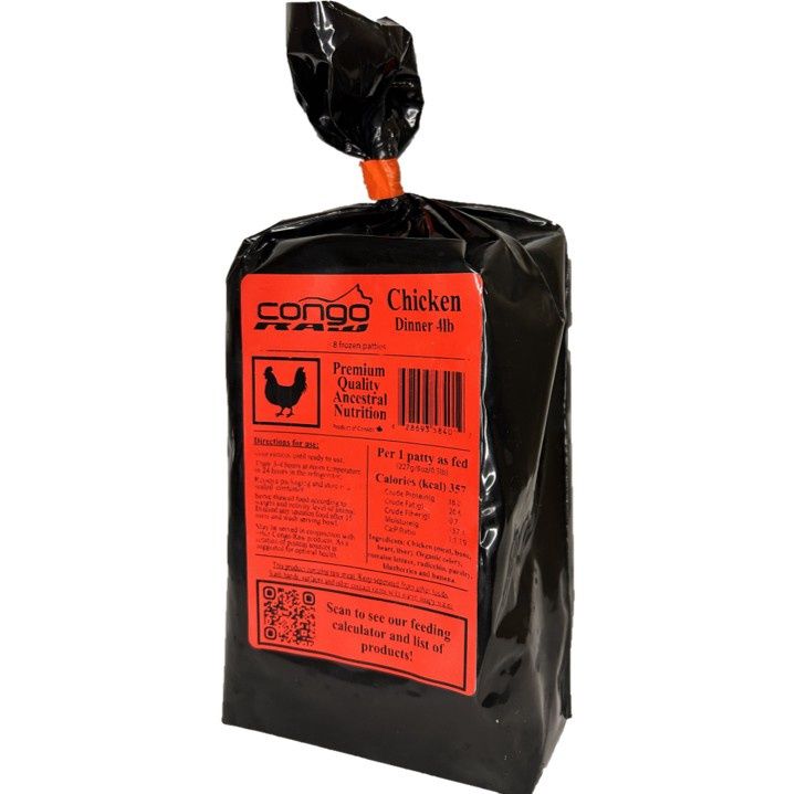 Congo Certified Organic Chicken Dinner 4lb