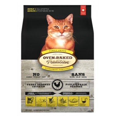 Oven-Baked Tradition Chicken Formula Cat Food 10lb