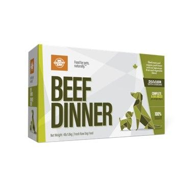 BIG COUNTRY RAW Beef Dinner Carton (4 x 1 lb)