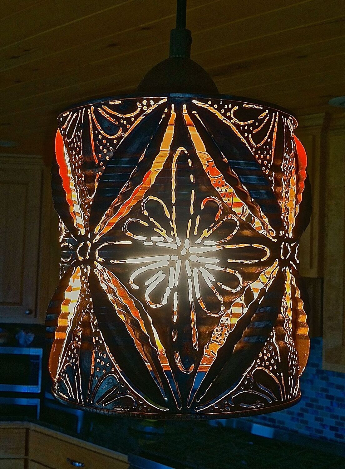 Majolica Pendant Shade