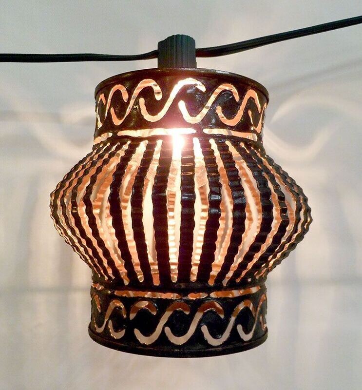 Vegetable Can String Lights Lanterns | 10 Foot Length