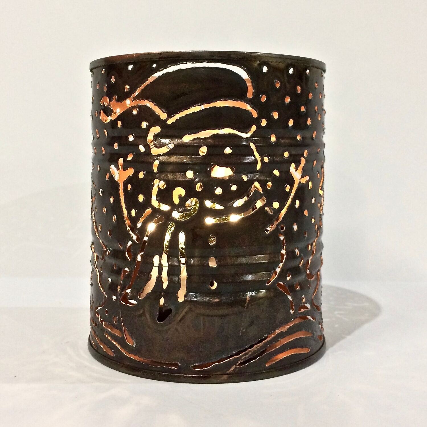Small Snowman Luminary