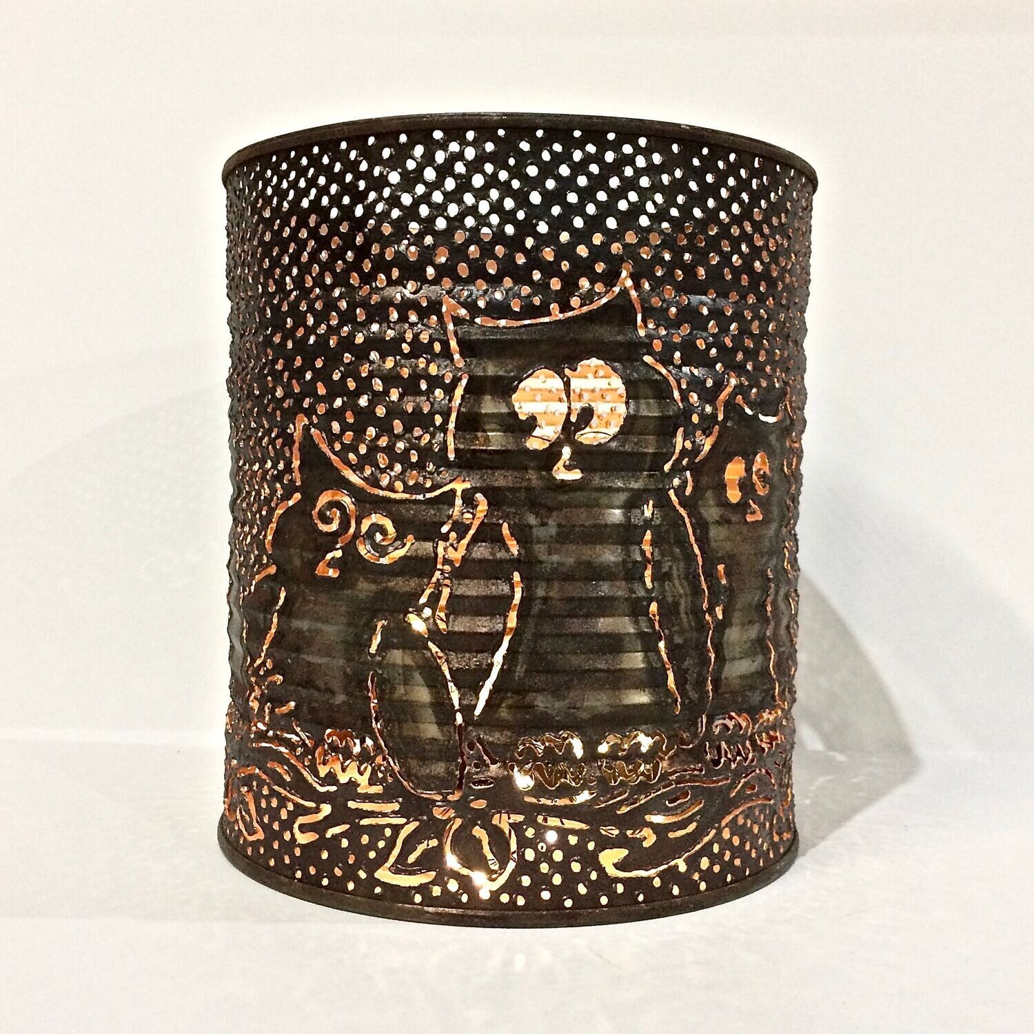 Large Owl Luminary
