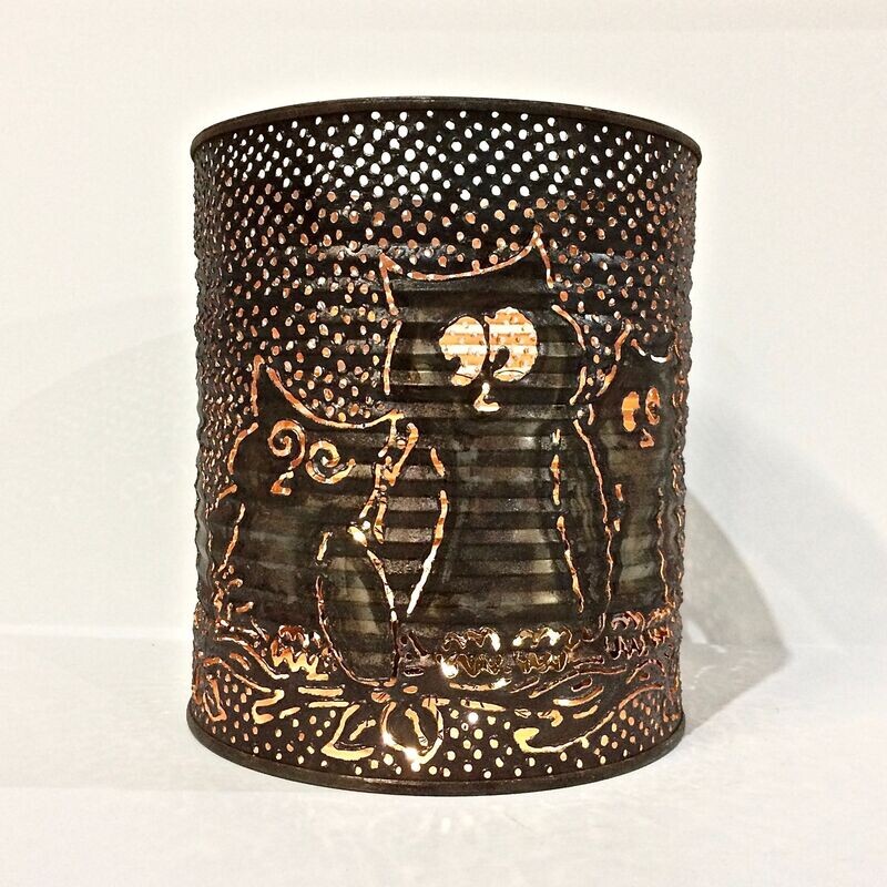 Large Owl Luminary