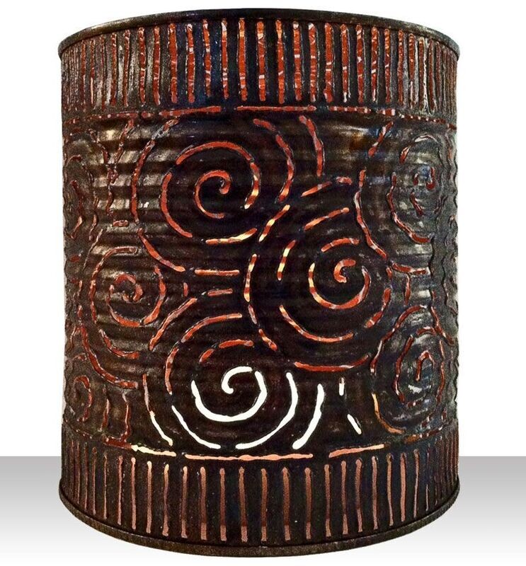 Large Swirl Luminary