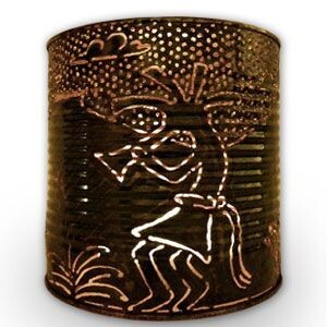 Large Kokopelli Luminary