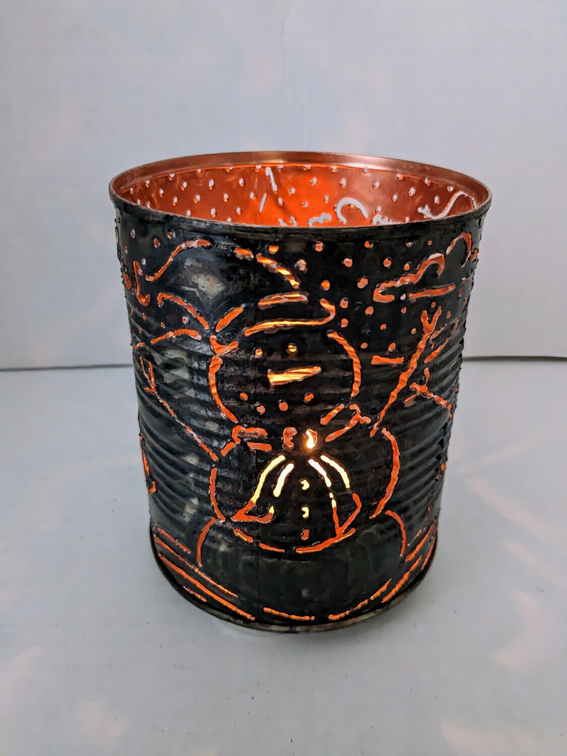 Large Snowman Luminary