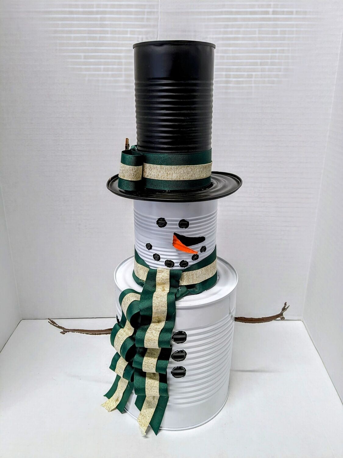 Snowman Body Christmas Green