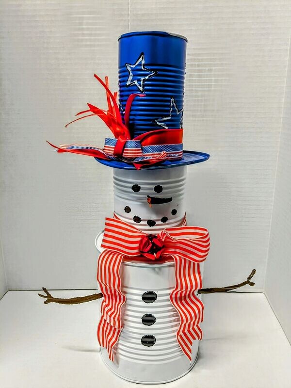 Snowman Body July 4th