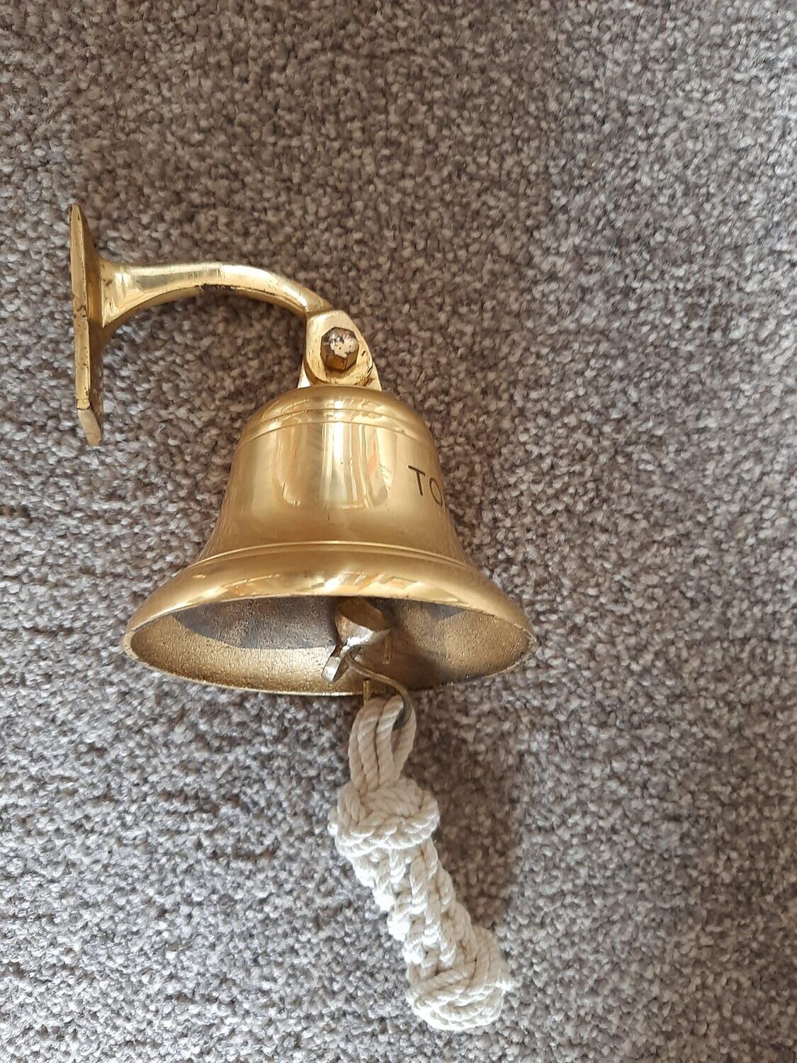 Brass Pub Bell Toad Hall