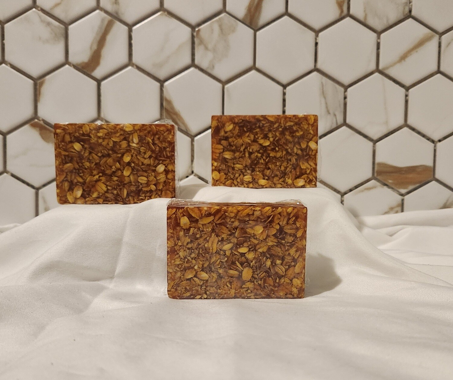 Turmeric Honey and Oatmeal Soap