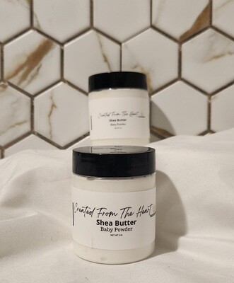 Baby Powder Shea Butter 3oz