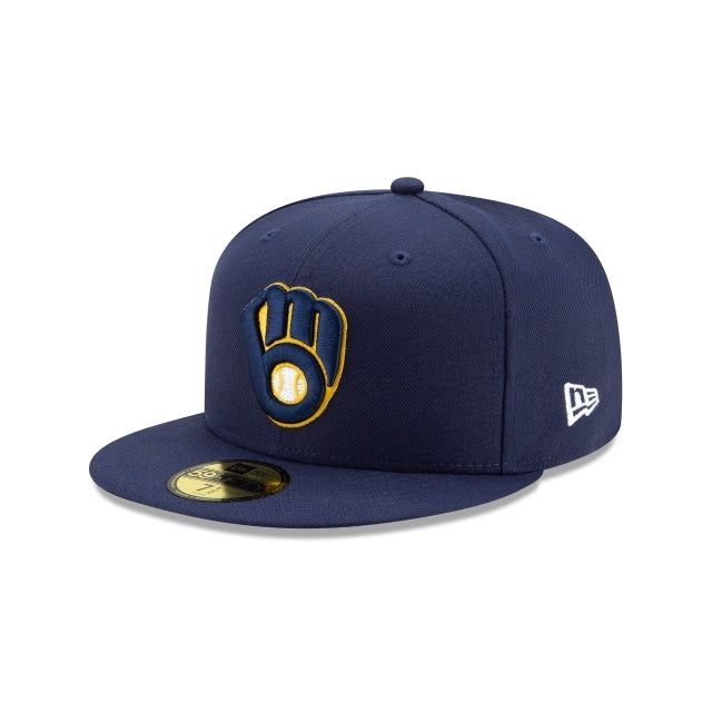 New Era 59FIFTY Authentic Collection Milwaukee Brewers 