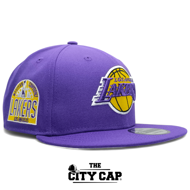 New Era 9FIFTY Snapback NBA Los Angeles Lakers Side Patch 