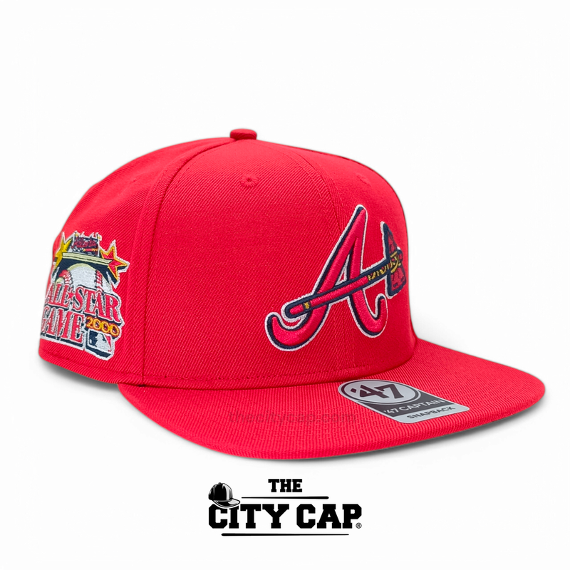47 Brand MLB Captain Snapback Atlanta Braves 