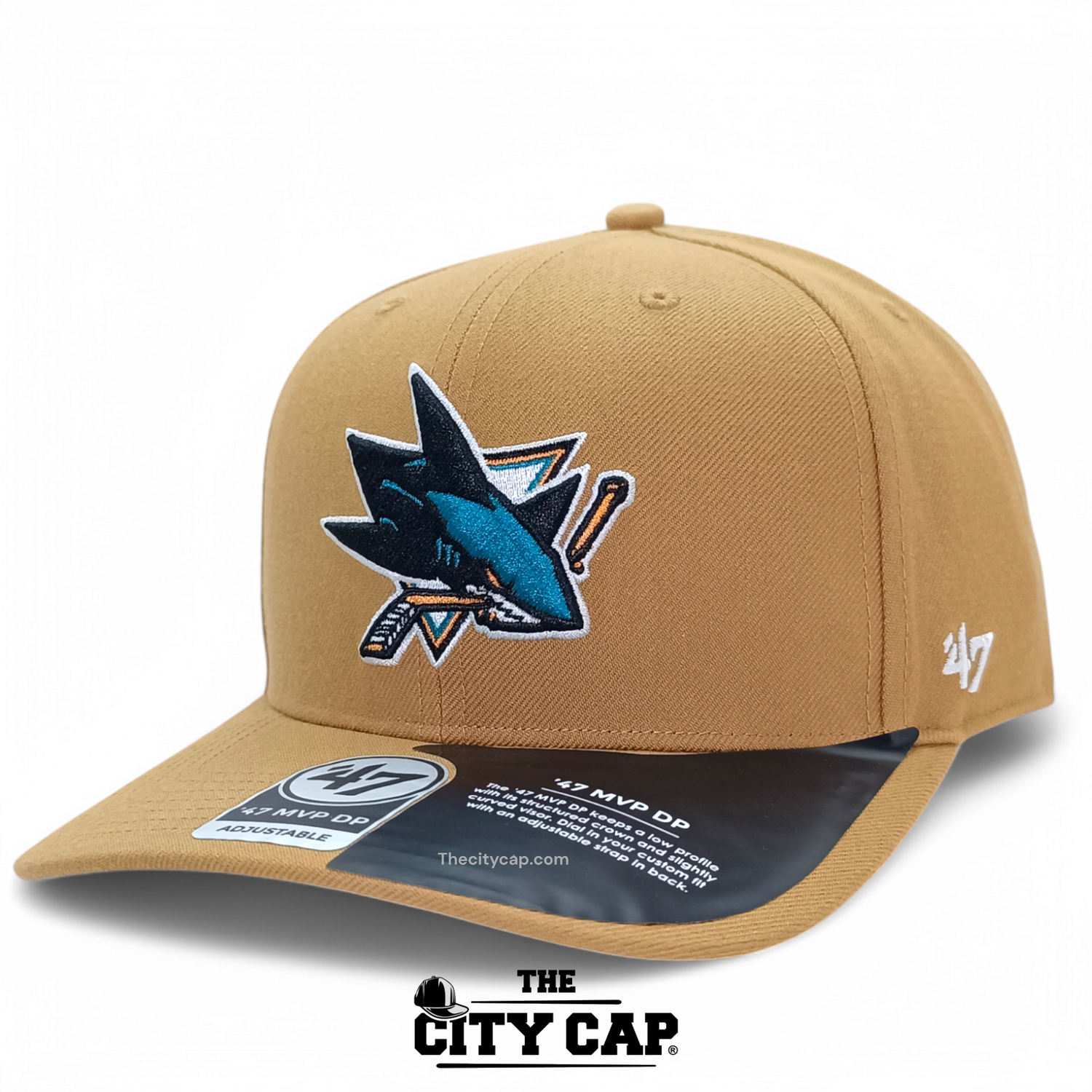 47 Brand NHL MVP DP Snapback San José Sharks 