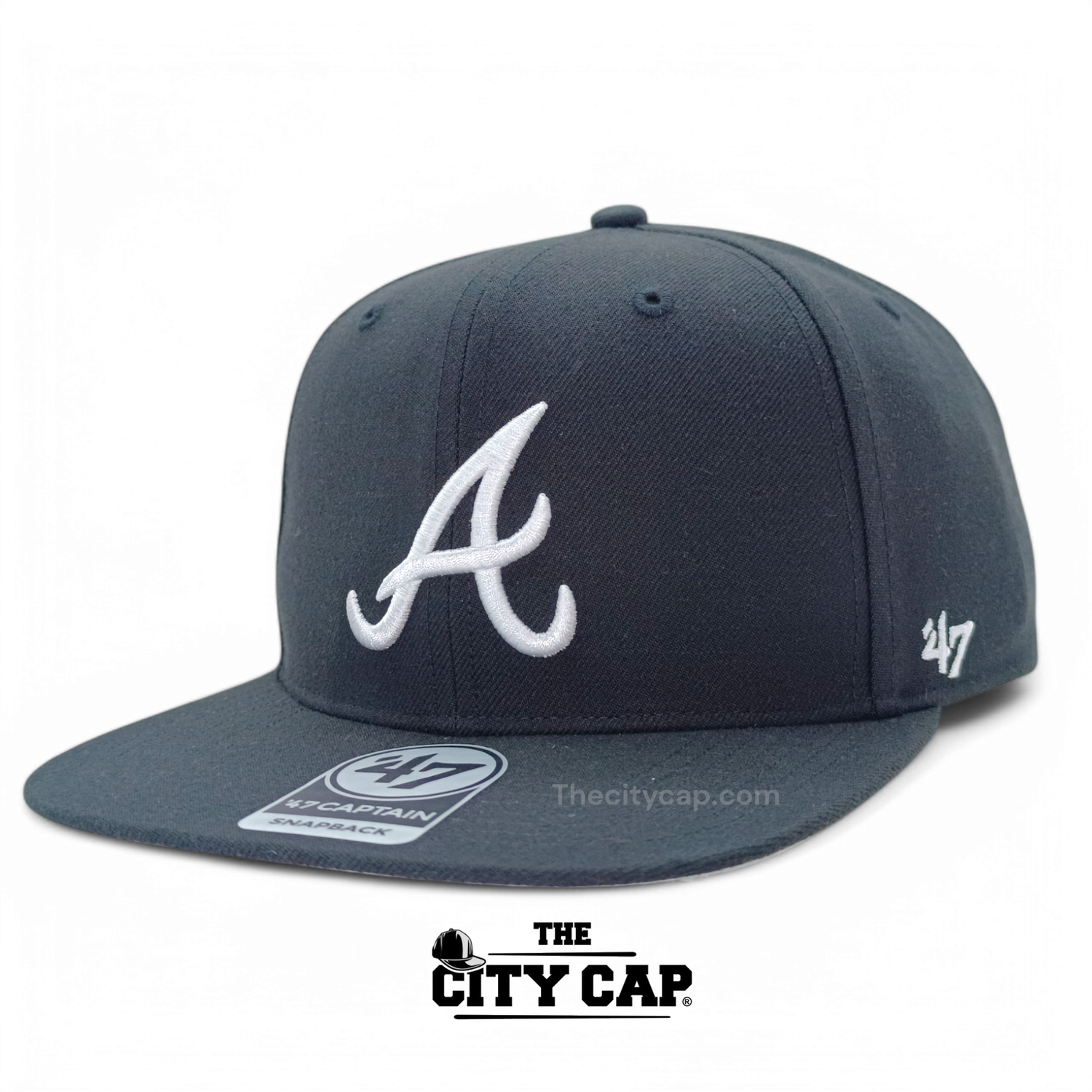 47 Brand MLB Captain Snapback Atlanta Braves