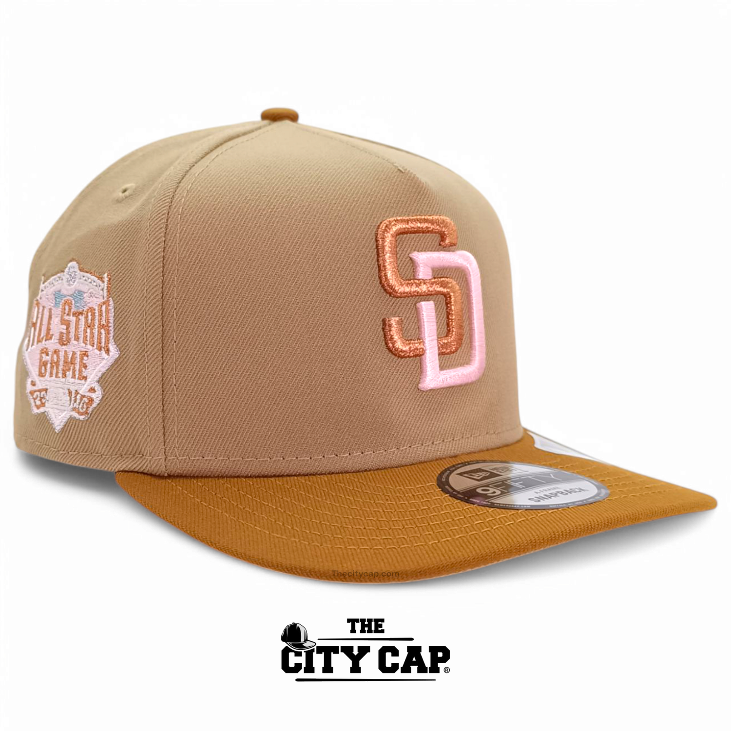 New Era 9FIFTY A-Frame Snapback MLB San Diego Padres Cooperstown 
