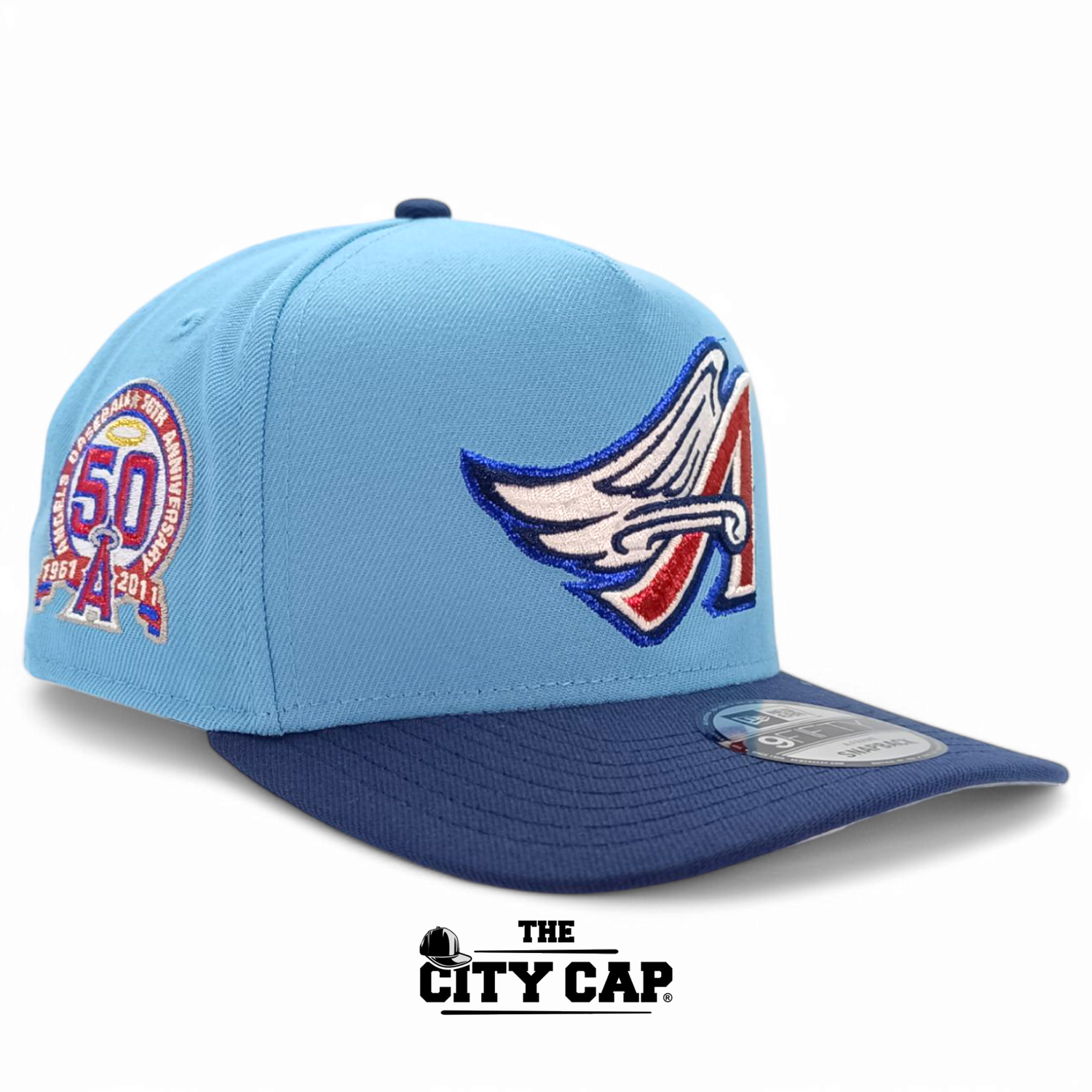 New Era 9FIFTY A-Frame Snapback MLB Los Angeles Angels Cooperstown 