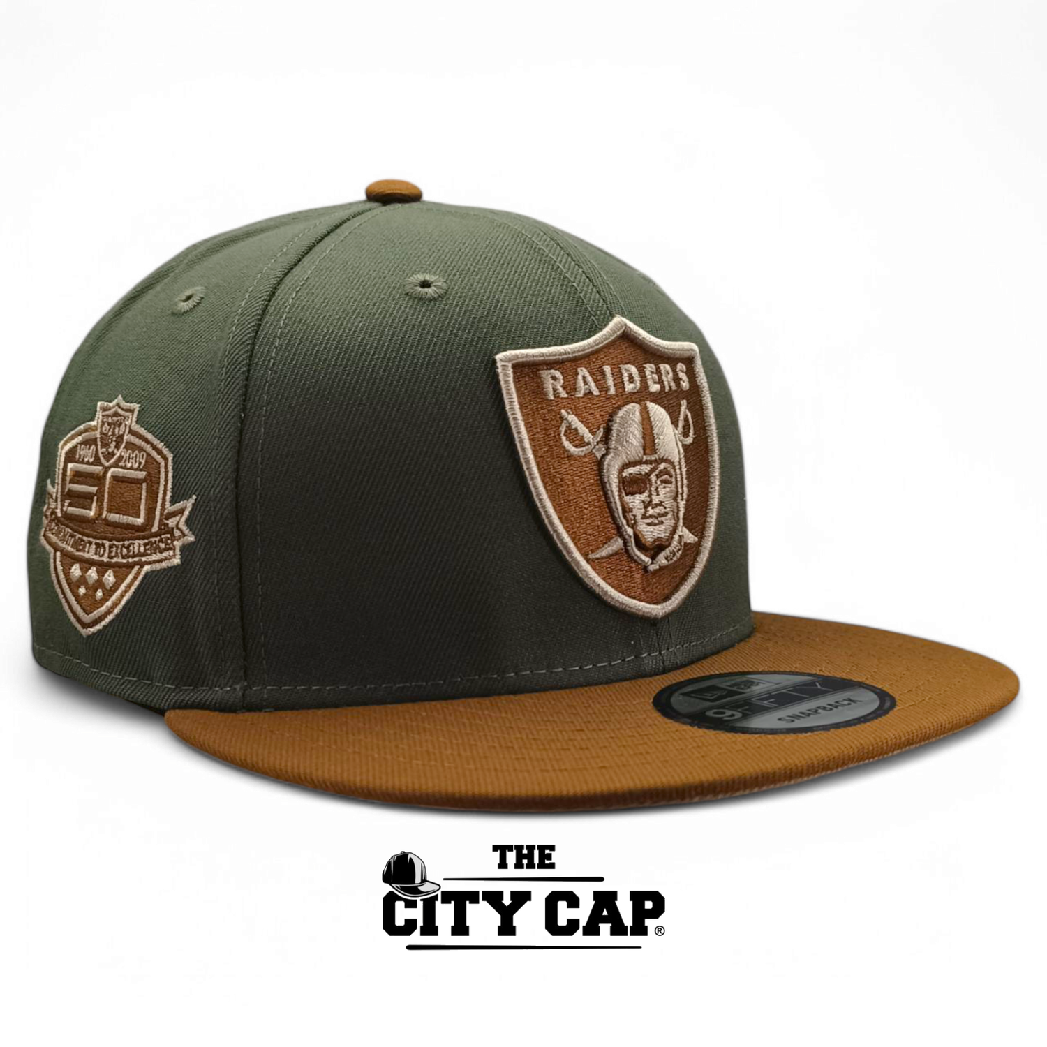 New Era 9FIFTY Snapback NFL Las Vegas Raiders Side Patch