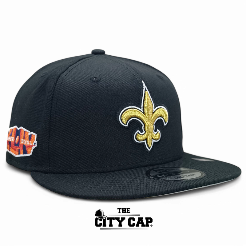 New Era 9FIFTY Snapback NFL New Orleans Saints Side Patch 