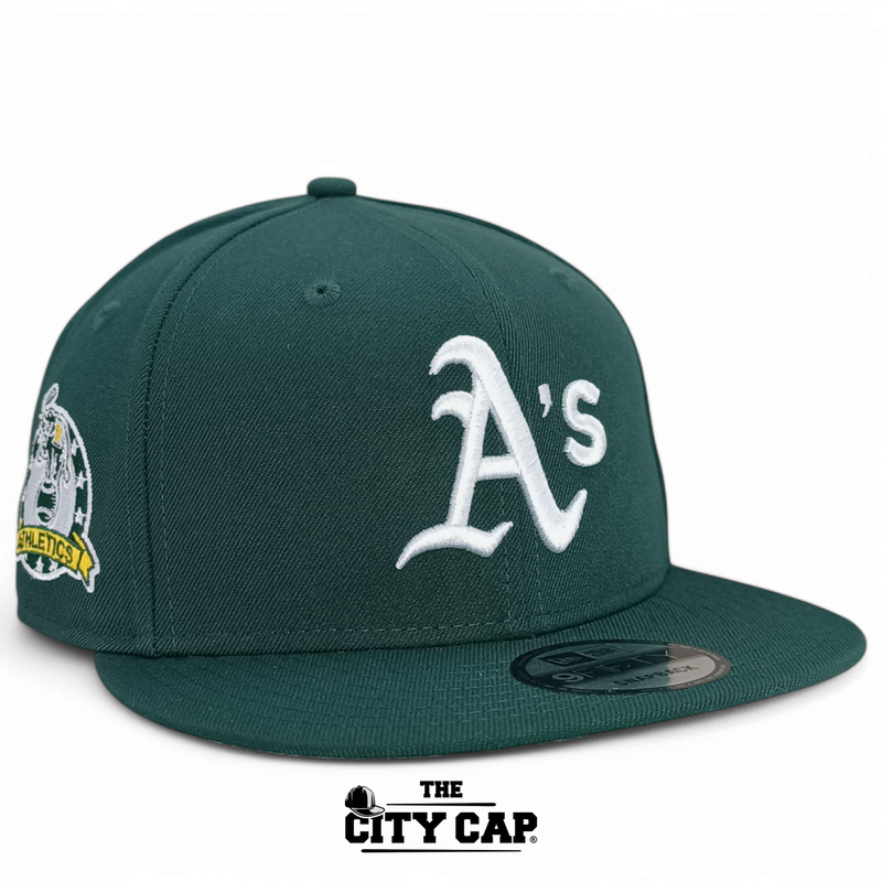 New Era Snapback MLB Oakland Athletics Side Patche