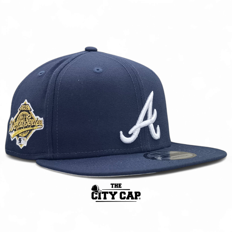 New Era 9FIFTY Snapback MLB Atlanta Braves Side Patch 