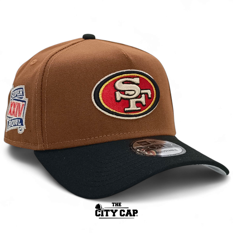 New Era 9FORTY Aframe Snapback 49ers Side Patch 