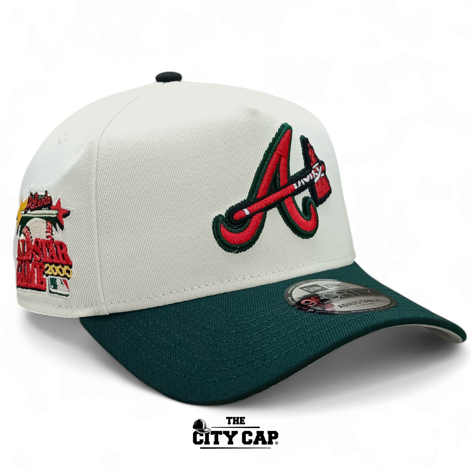 New Era 9FORTY A-Frame Snapback MLB Atlanta Braves 