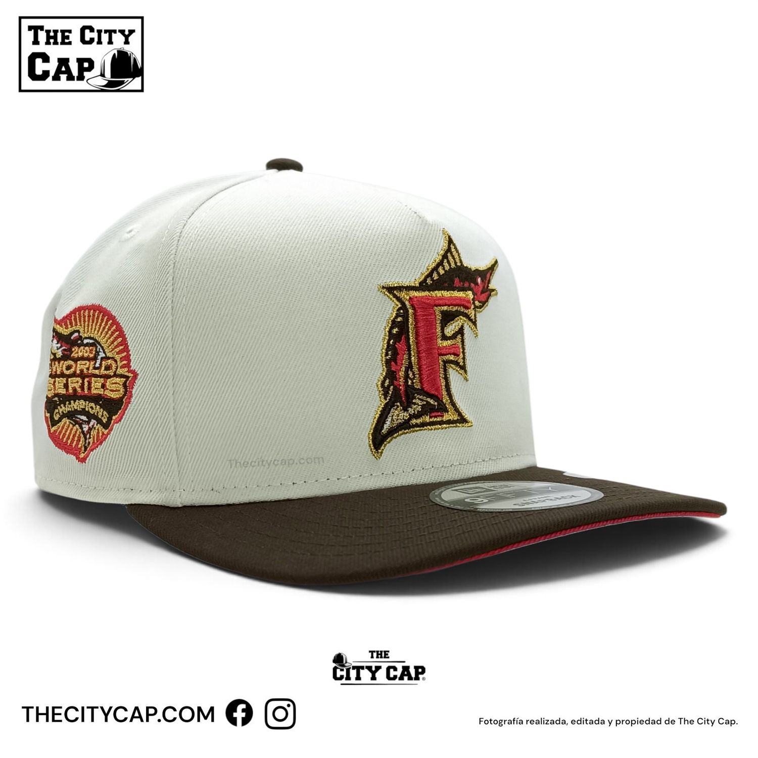 New Era 9FIFTY A-Frame Snapback MLB  Miami Florida 