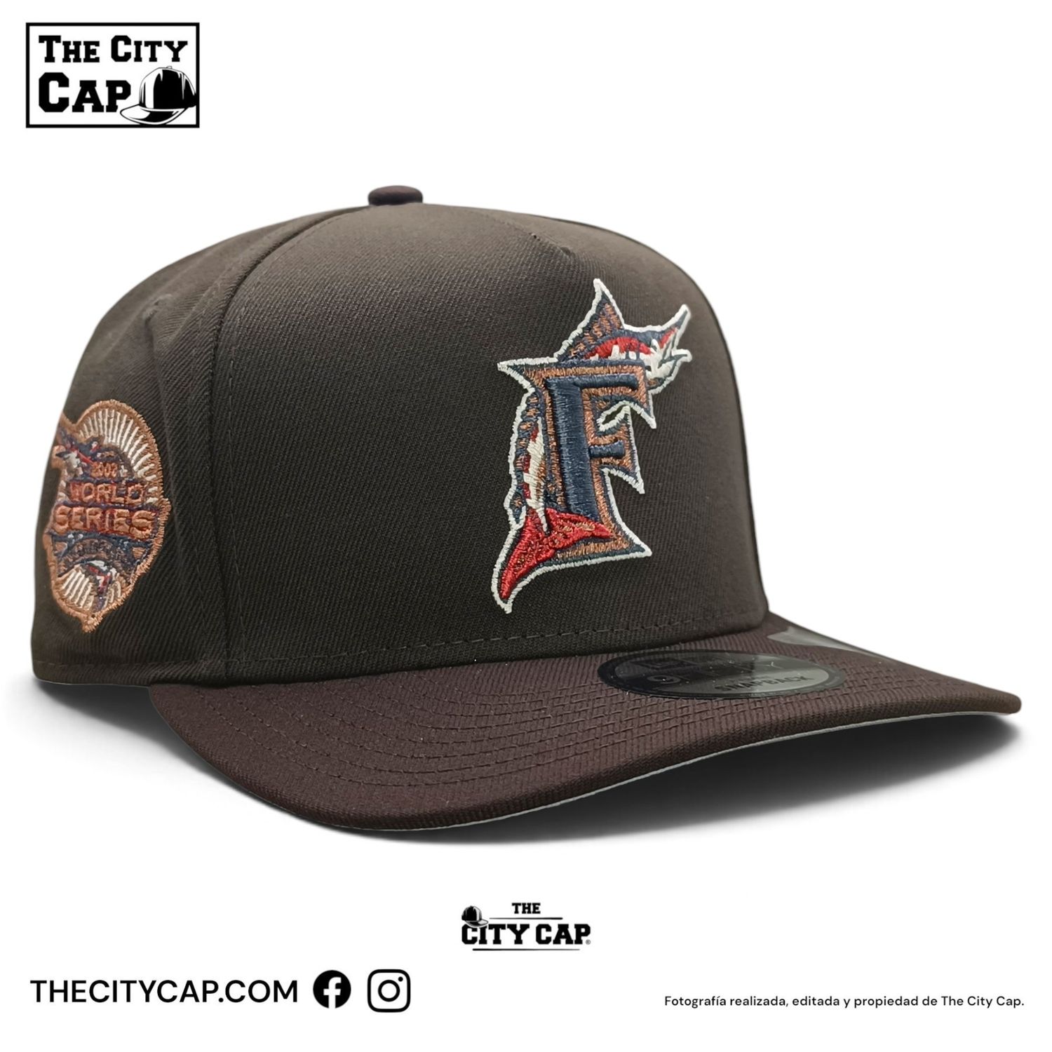 New Era 9FIFTY A-Frame Snapback MLB Miami Florida 