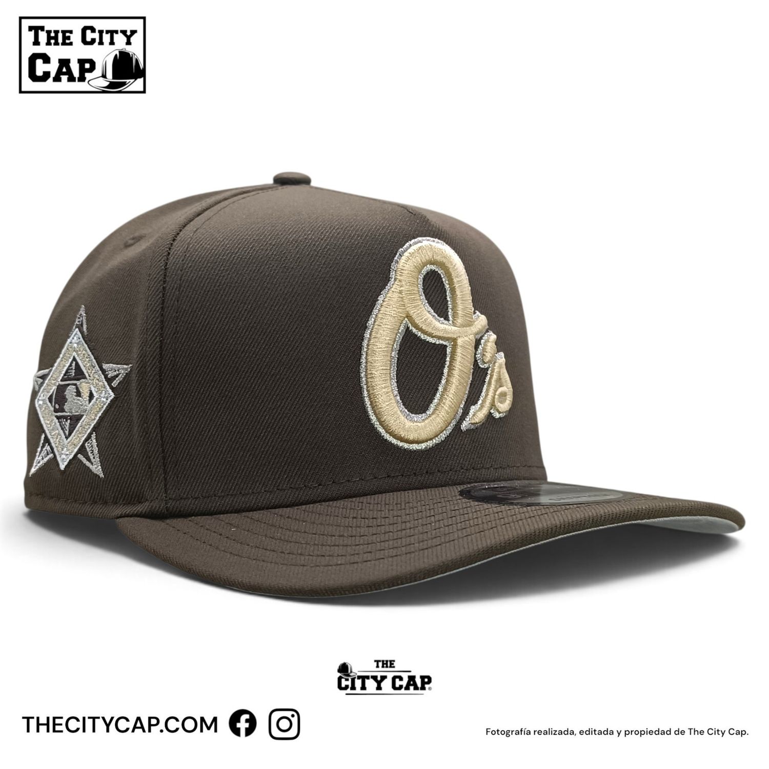 New Era 9FIFTY A-Frame Snapback MLB Baltimore Orioles 
