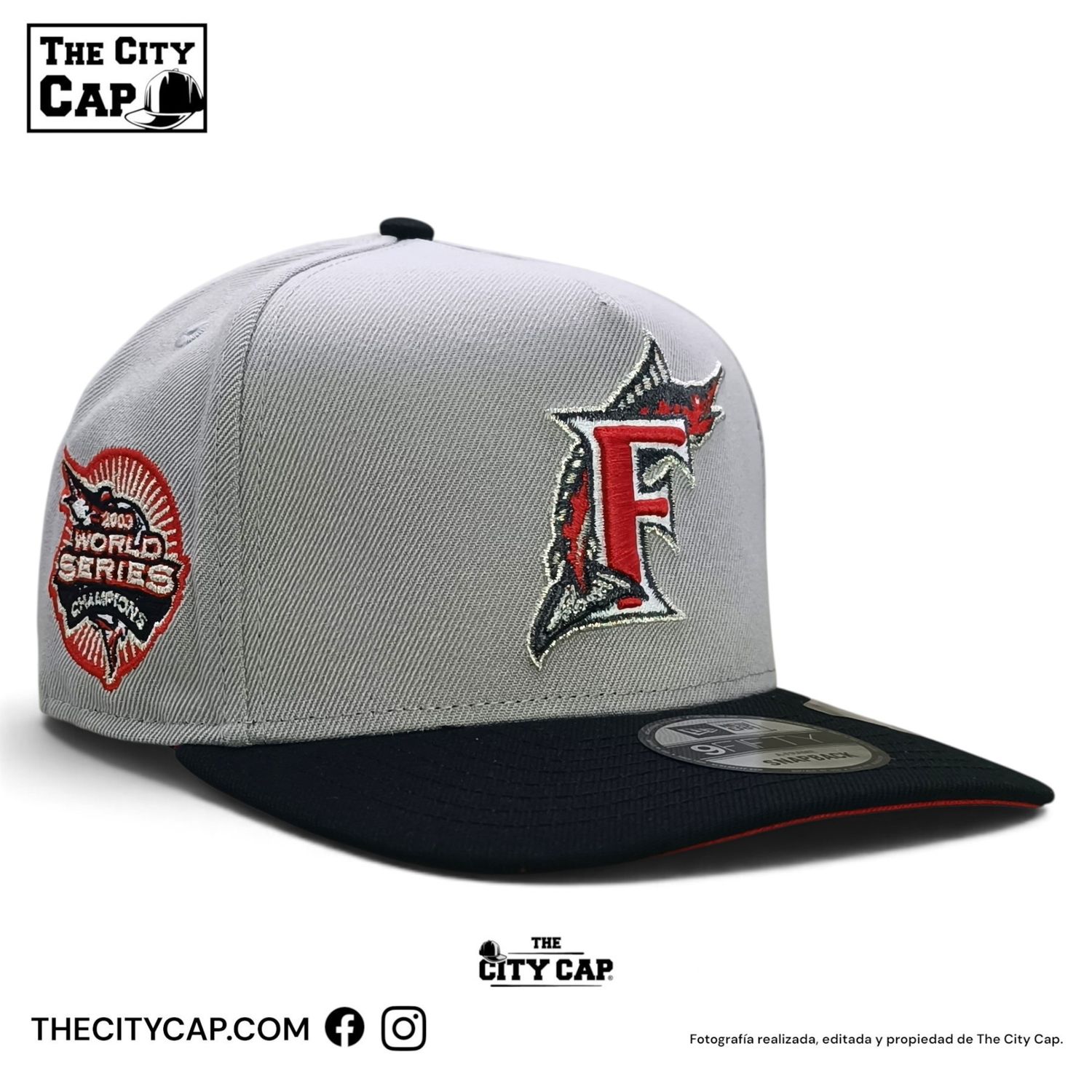 New Era 9FIFTY A-Frame Snapback MLB Miami Florida 
