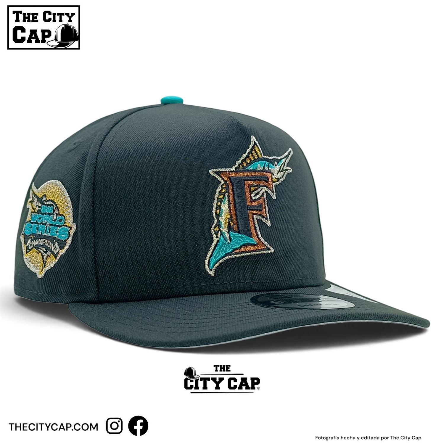 New Era 9FIFTY A-FRAME Snapback MLB Miami Florida 