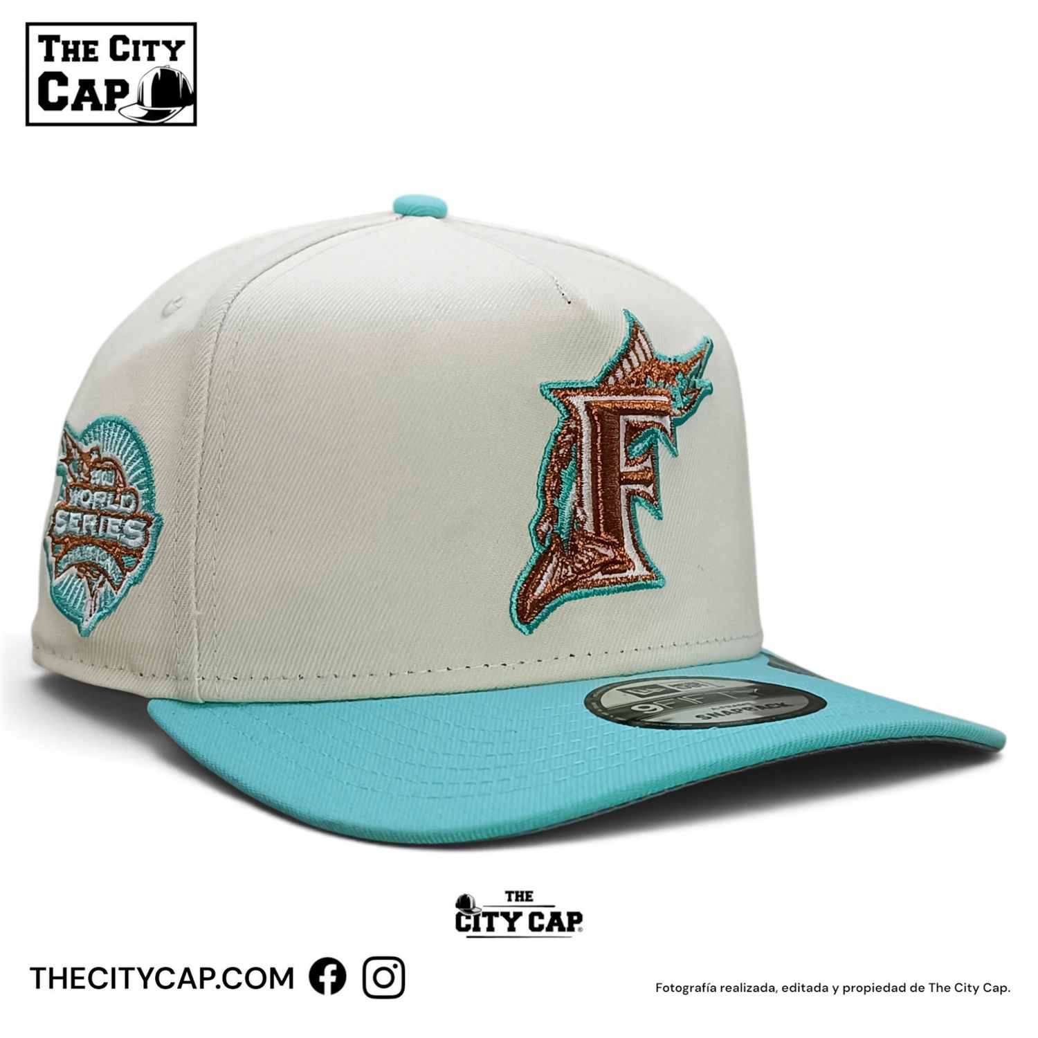 New Era 9FIFTY A-Frame Snapback MLB Miami Florida 
