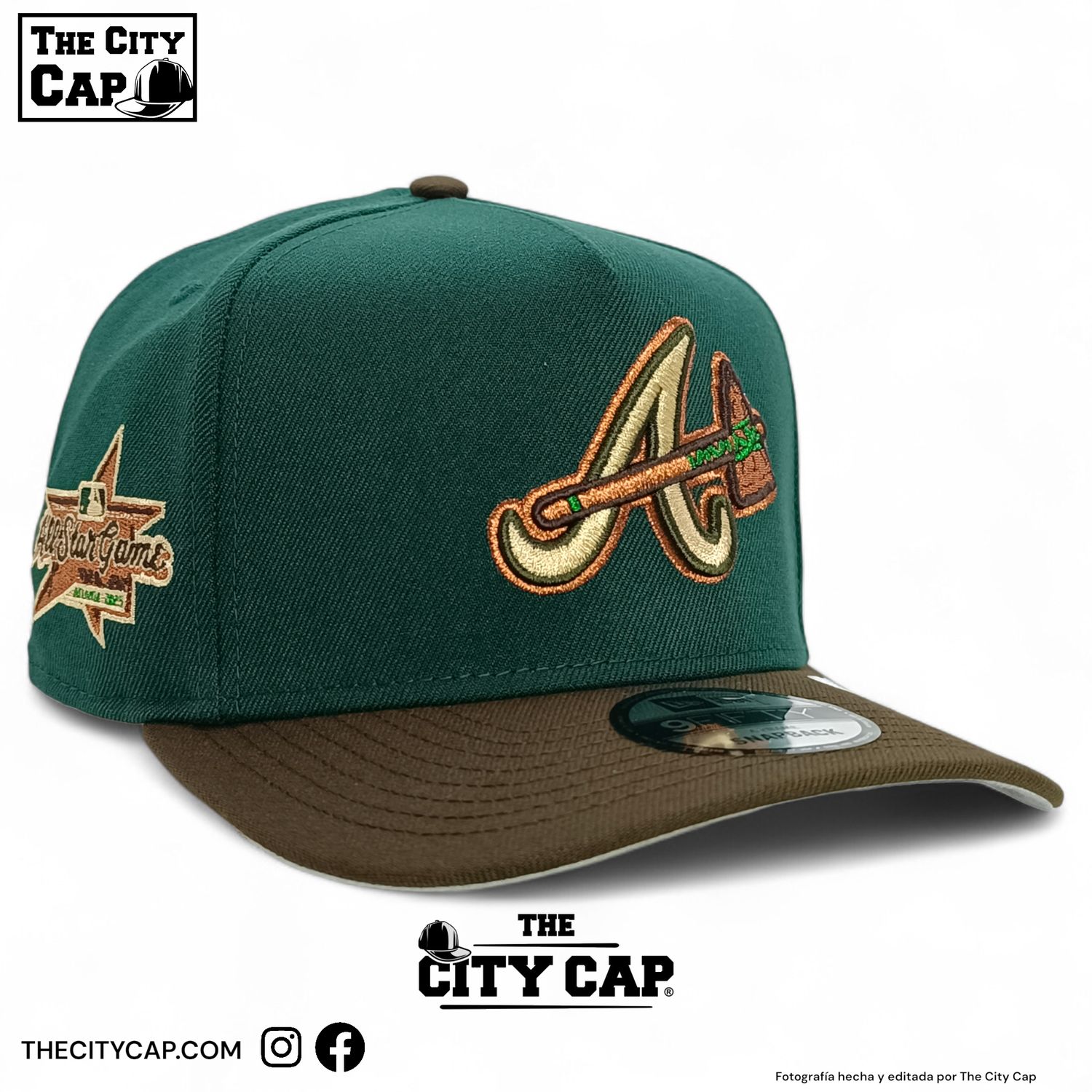 New Era 9FIFTY A-Frame Snapback MLB Atlanta Braves 