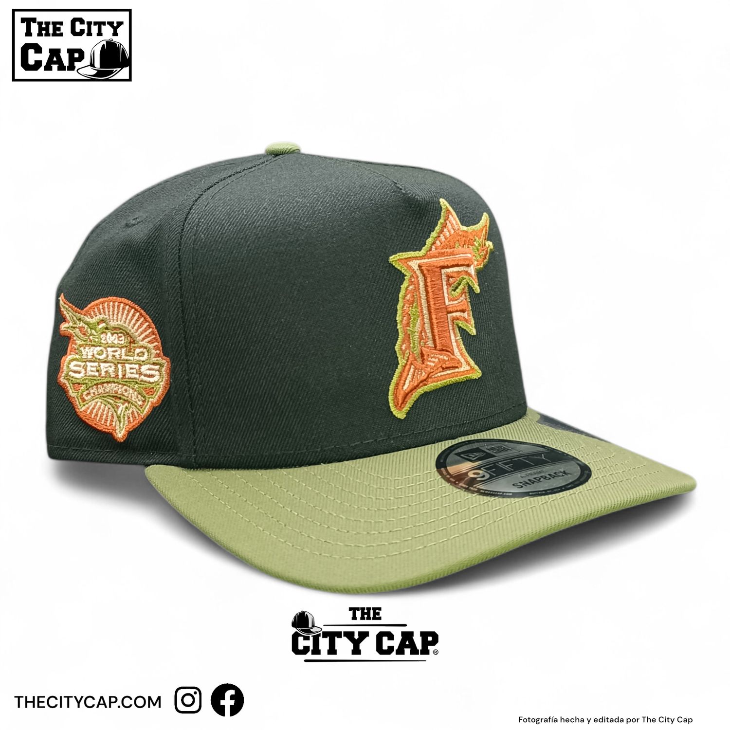 New Era 9FIFTY A-Frame Snapback MLB Miami Florida 