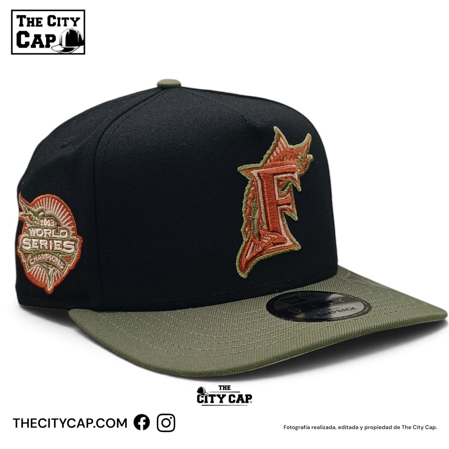 New Era 9FIFTY A-Frame Snapback MLB Miami Florida 