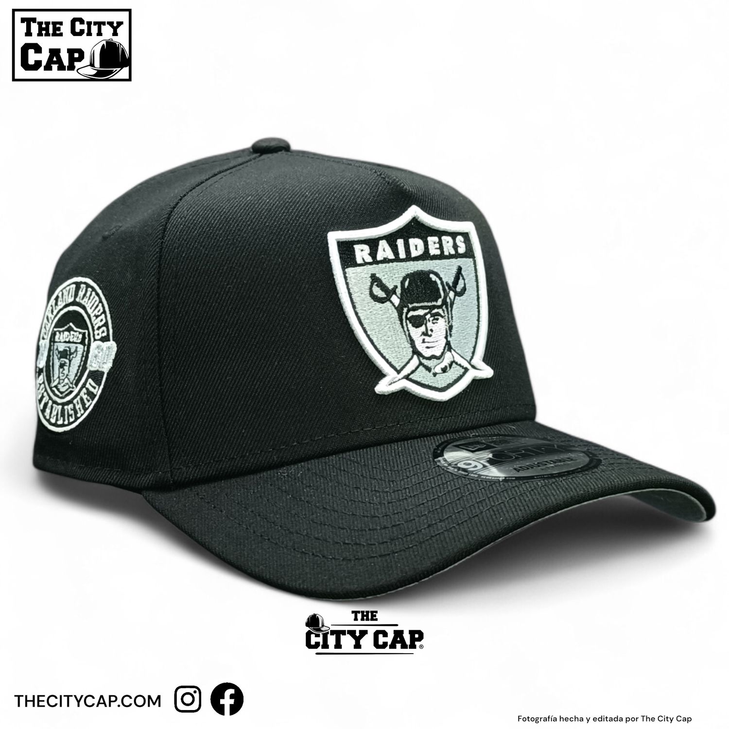 New Era 9FORTY A-Frame Snapback NFL Las  Vegas Raiders