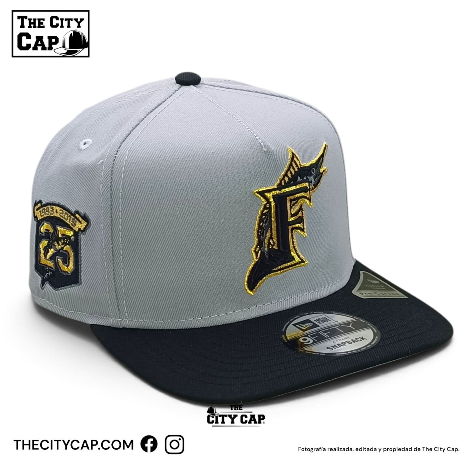 New Era 9FIFTY A-Frame Snapback MLB Miami Florida 